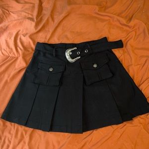 Cowgirl pleated skirt